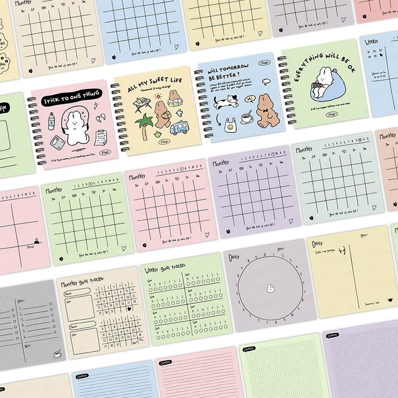 Hisome電子筆記【晴天日記】平板電子模版數位筆記goodnotes - 電子手帳及素材 - 其他材質 