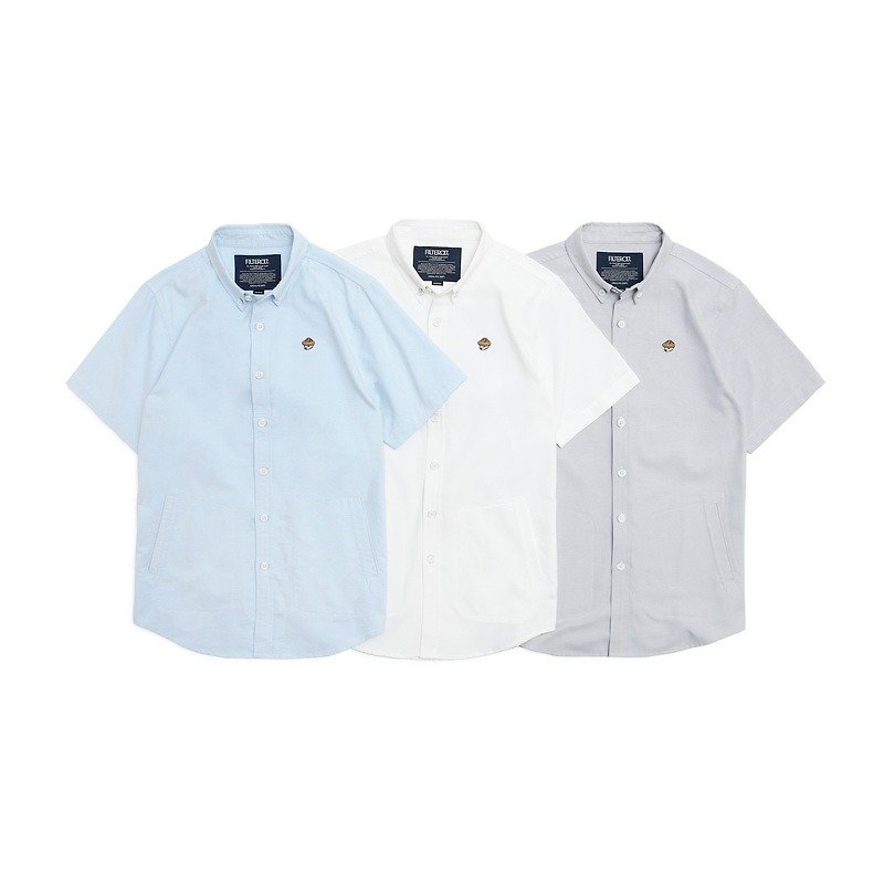 Filter017 Scout 獾 Oxford Short Sleeve Shirt - Men's Shirts - Cotton & Hemp 