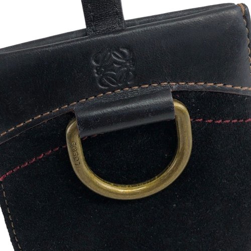 OLD LOEWE ヴィンテージ ロエベ ベラスケス キーケース 日本直送 名牌中古包 】LOEWE ロエベ キーケース ブラック