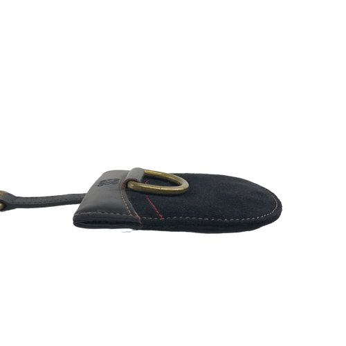 日本直送 名牌中古包 】LOEWE ロエベ キーケース ブラック アナグラム