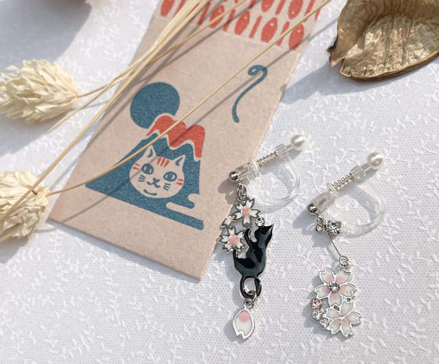 レジンを使った可愛いミニミニねこちゃんピアスの作り方 | TikTok