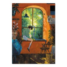 受注制作します 水彩画原画 鎌倉円覚寺参道の紅葉 - ショップ 松下勝明