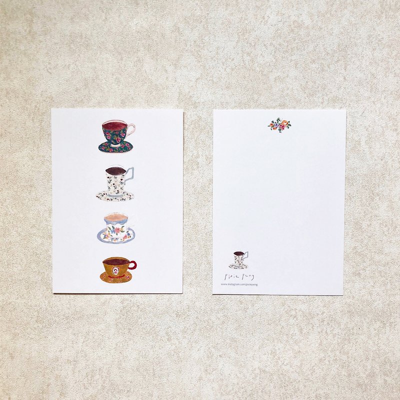 Teatime 明信片 - 卡片/明信片 - 紙 