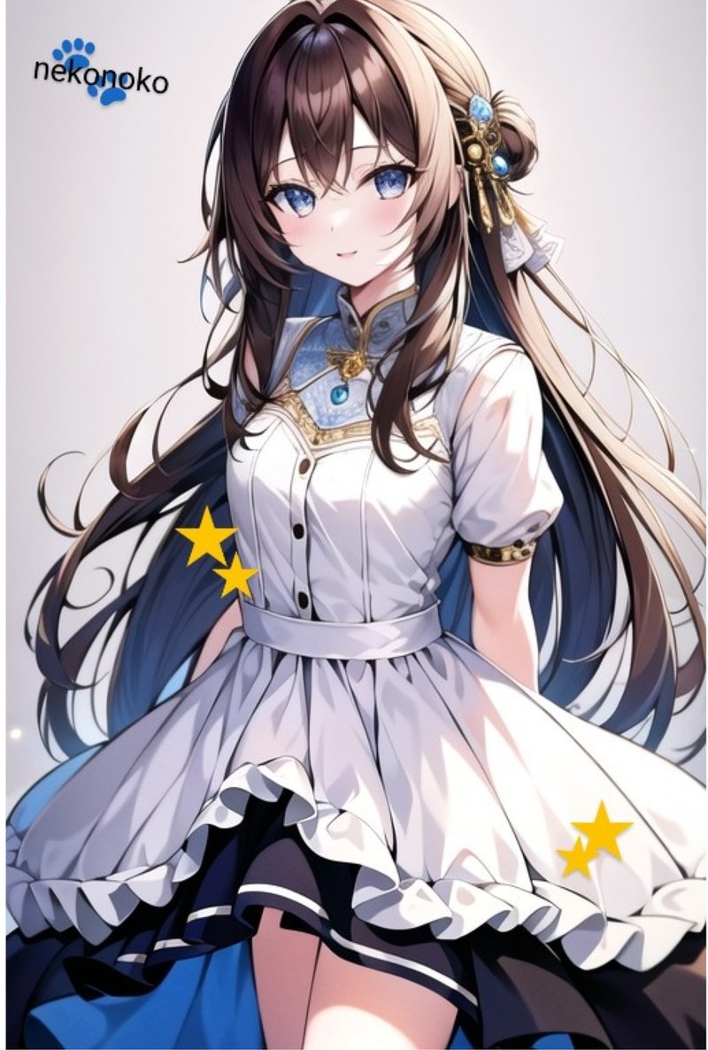 オリジナル人物ステッカー　No.189 - 貼紙 - 紙 