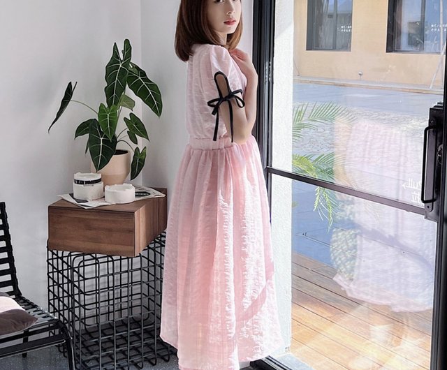 チャイナ風ピンクバブルワンピース / Oshicoco紹介商品 / 推し活