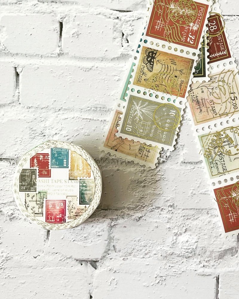 Stamp bronzing paper tape - Washi Tape - Paper Multicolor