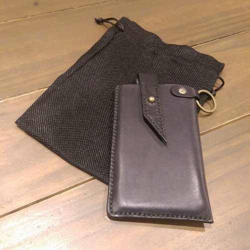 LouisRay Leather 純手工縫製皮件 客製化手機套，免費刻字，繡字