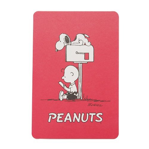 205剪刀石頭紙 Snoopy日本明信片(加厚版) 信箱【Hallmark-Peanuts多用途】
