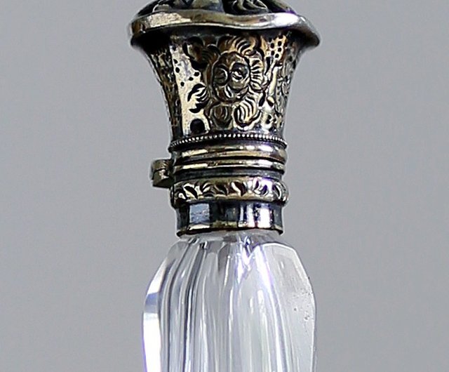 フランス19年クリスタルガラス香水瓶/3点セット - ショップ Smile Life