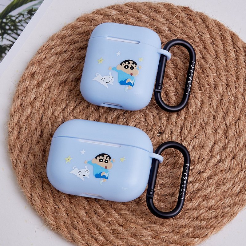 蠟筆小新夜遊AirPods保護套 - AirPods/耳機保護套 - 塑膠 綠色