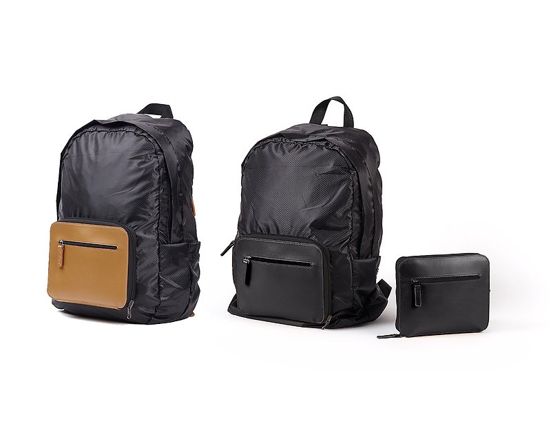 法國設計商品 / Packable可摺疊 / 後背包 - 背囊/背包 - 尼龍 多色