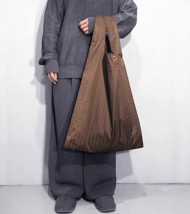 U5 reusable bag / Bronze - Handbags & Totes - Polyester Brown