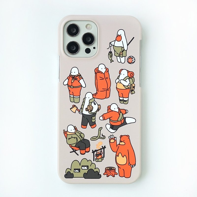 Mr. Donothing iphone case 12 camper - 手機殼/手機套 - 塑膠 多色