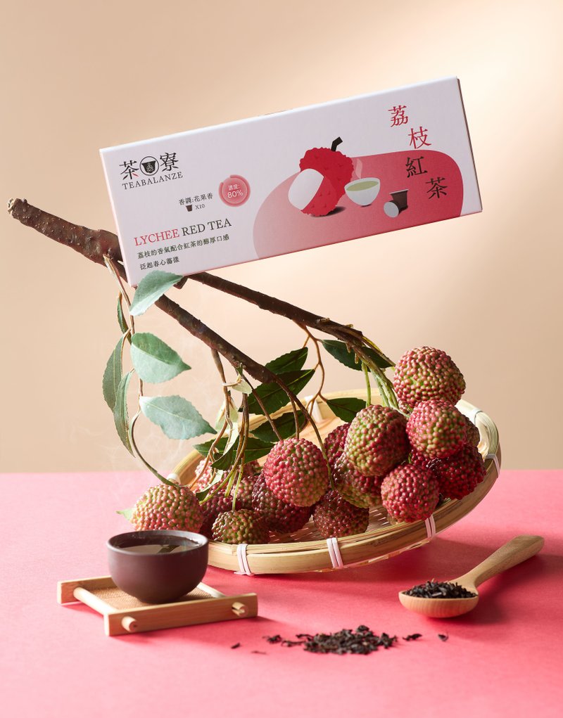 Lychee Black Tea Capsules 10 pieces Shop Teabalanze Tea Pinkoi