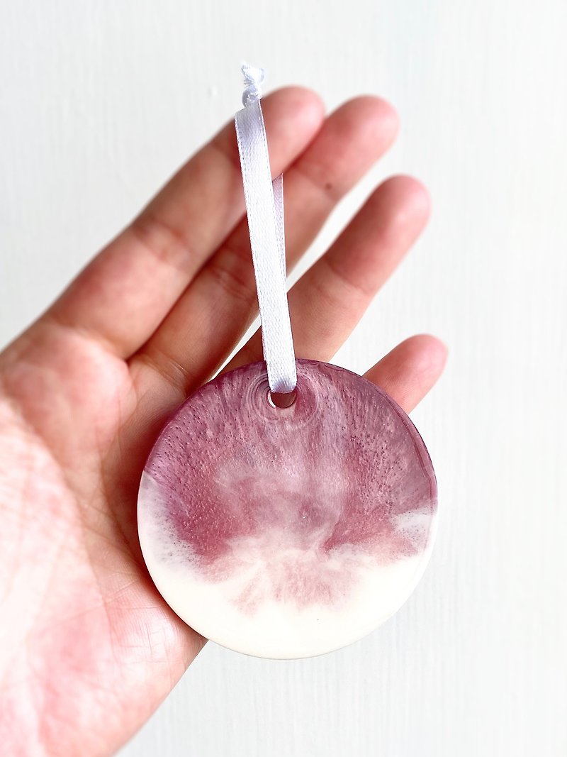 Handmade Ornament, Home Decor - Items for Display - Resin Pink