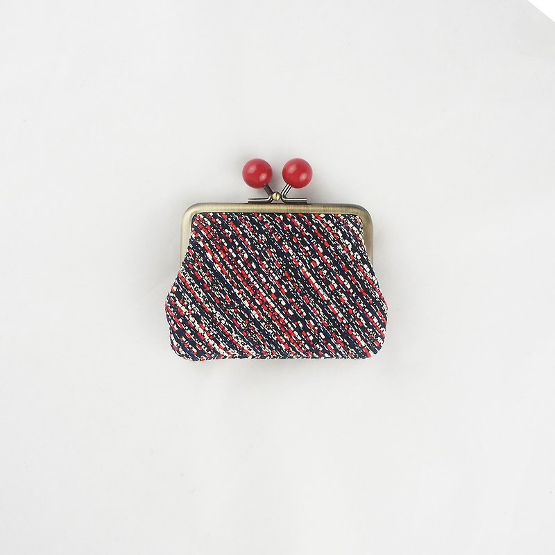 【Classic Small Bag】-Red Dream - Coin Purses - Cotton & Hemp Red