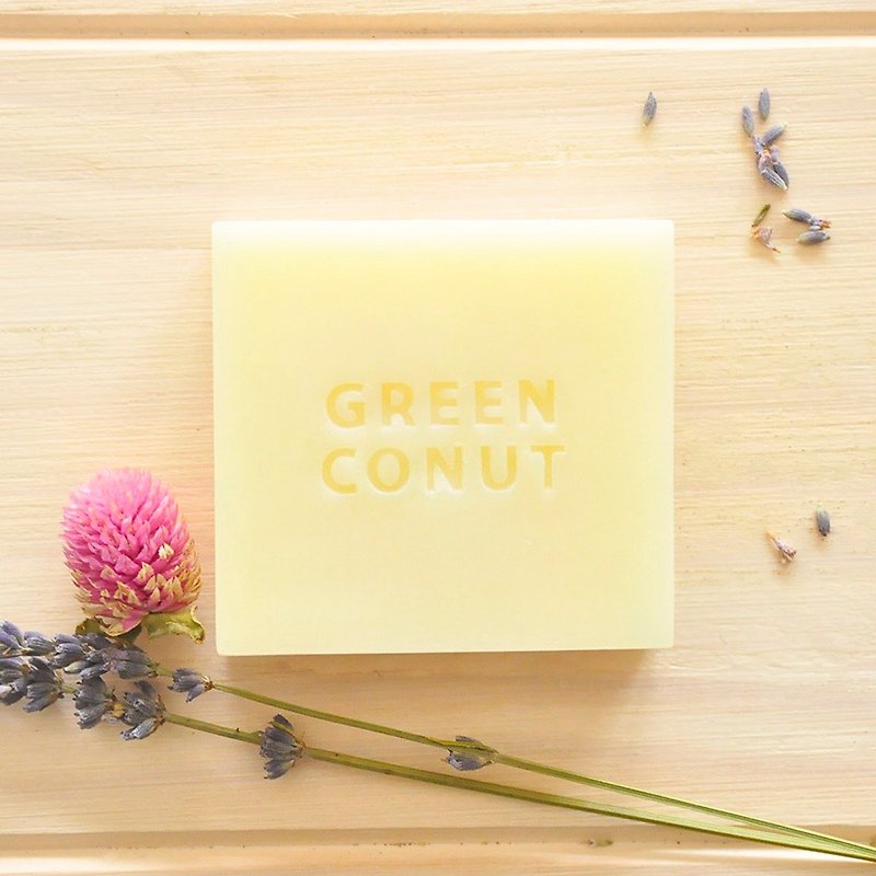 綠果  瑞奇尼斯皂-120g-中乾性長髮 - 肥皂/手工皂 - 植物．花 黃色
