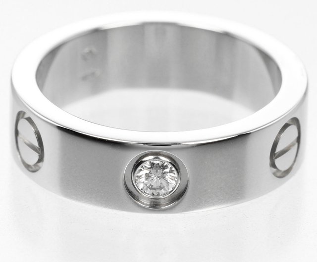 【美品】Cartier カルティエ PT950 リング 約11号 日本直送】カルティエ CARTIER ラブ 11号 リング 指輪 Pt950