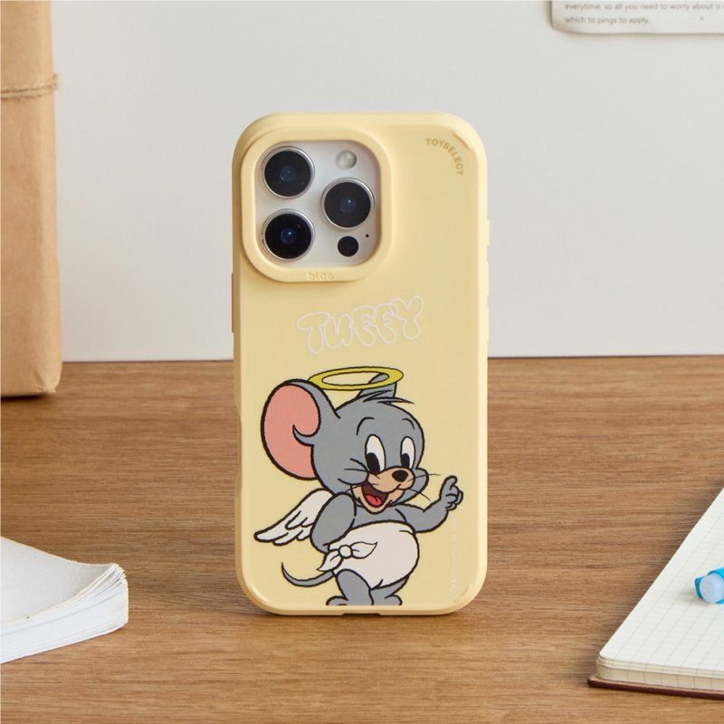 湯姆貓與傑利鼠Tuffy天使與惡魔峽谷強悍MagSafe iPhone手機殼 - 手機殼/手機套 - 塑膠 多色