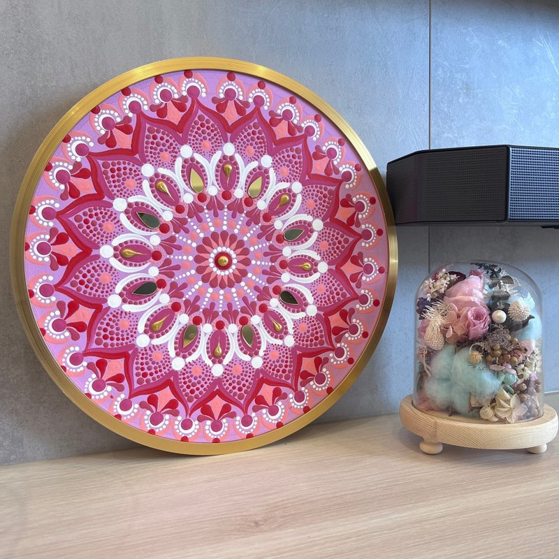 Mandala mandala works no.1 Fall in Love - Items for Display - Pigment Multicolor