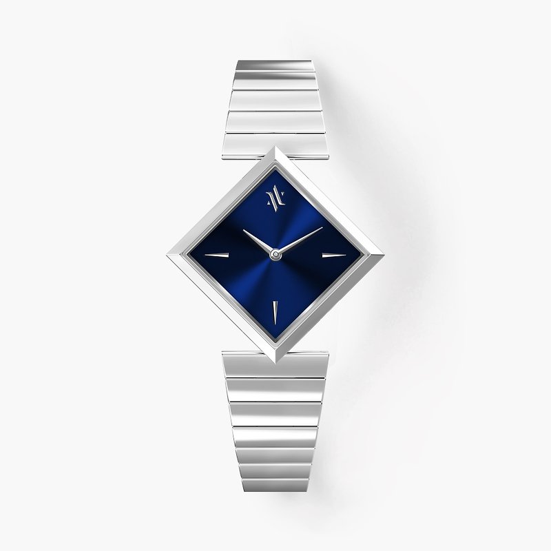 VANNA(凡娜) LUNA 系列 寶藍色錶面手錶 - 女錶 - 不鏽鋼 金色