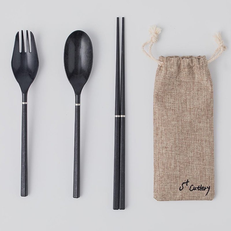S+ Cutlery 輕巧餐具組 - 餐具/刀叉湯匙 - 環保材質 多色