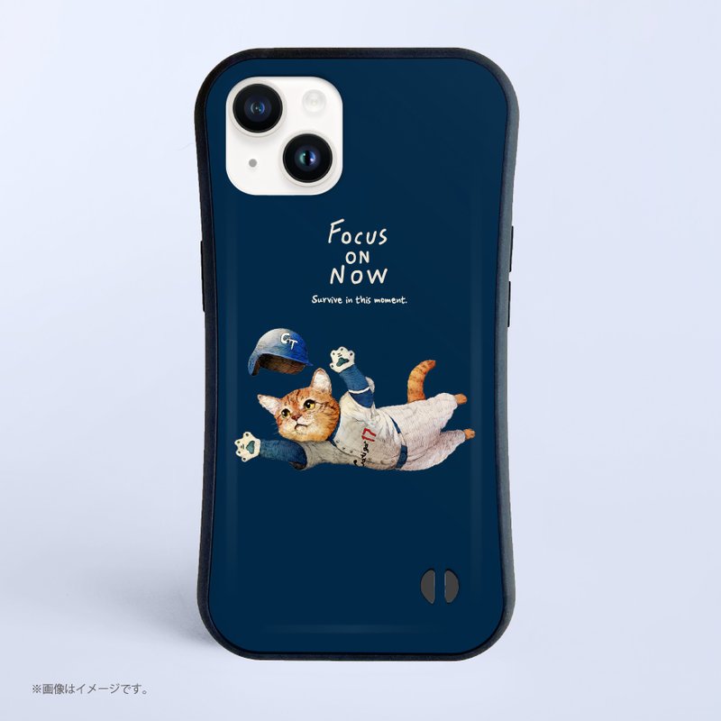 FOCUS ON NOW /耐衝撃グリップiPhoneケース - 手機殼/手機套 - 塑膠 白色