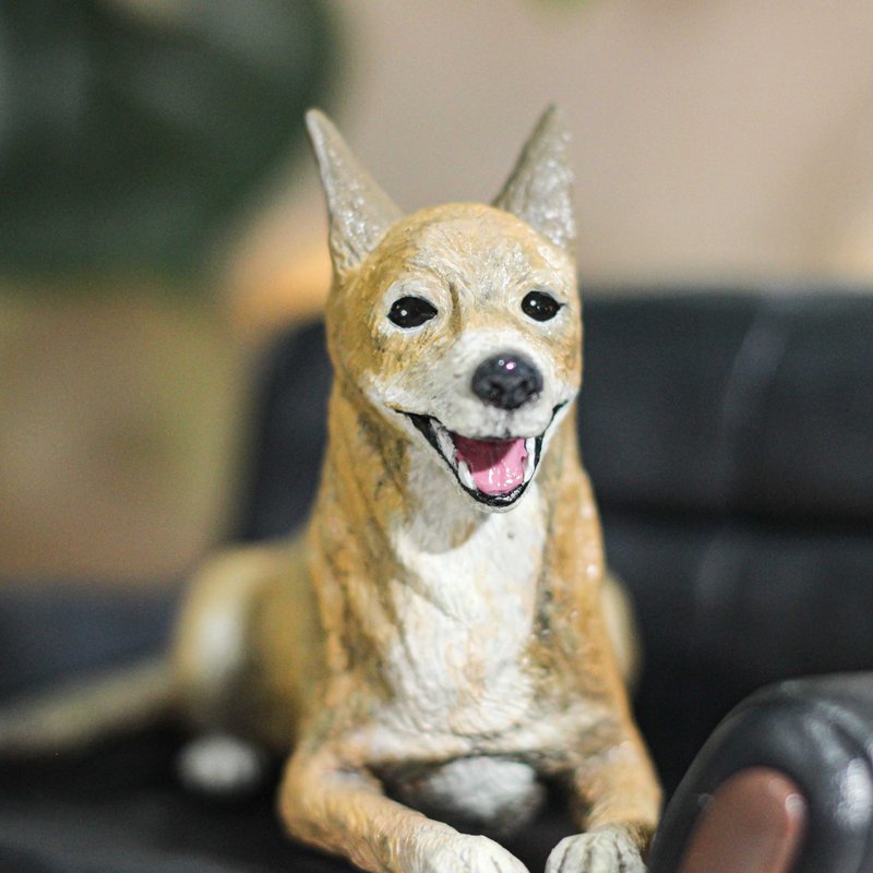 [Customized pet model] Mix fur baby memorial model hand-made custom memorial ornaments collection - Stuffed Dolls & Figurines - Other Materials 