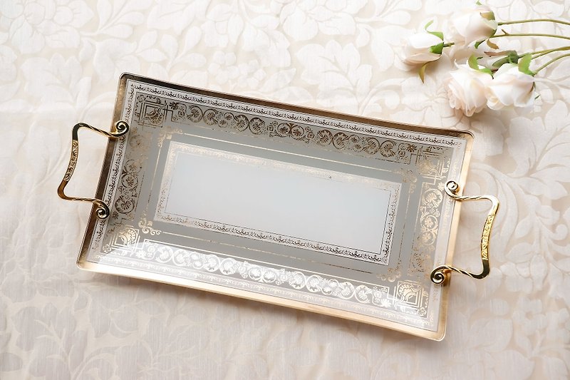 Mother's Day Gift [Sky Garden ─ Tray Order Set] Party│Wedding Banquet│Sands Plate - Other - Glass Silver