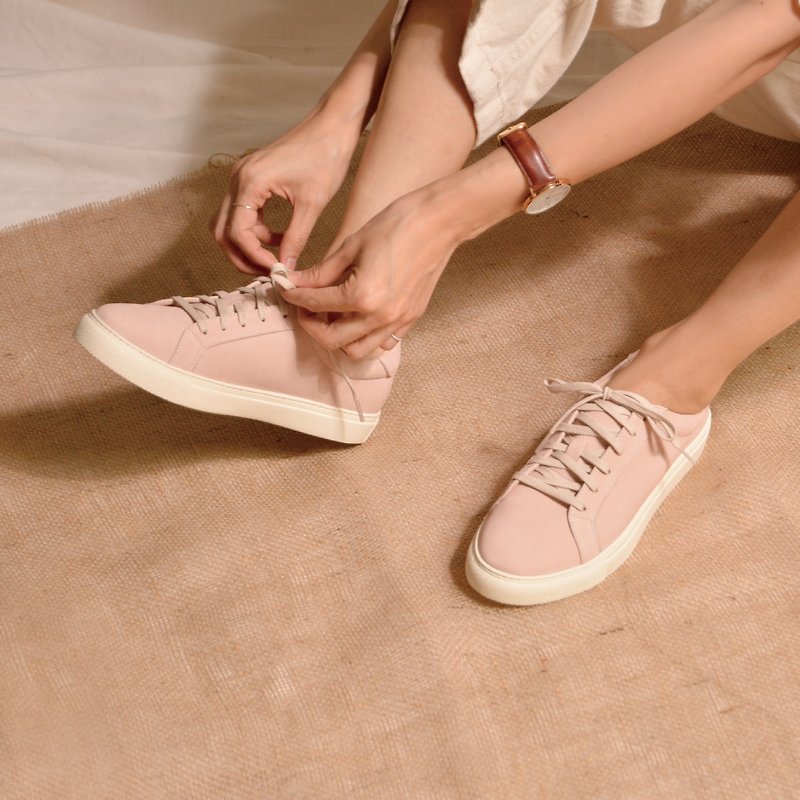 波鞋 N15粉 - 女運動鞋/球鞋 - 真皮 粉紅色