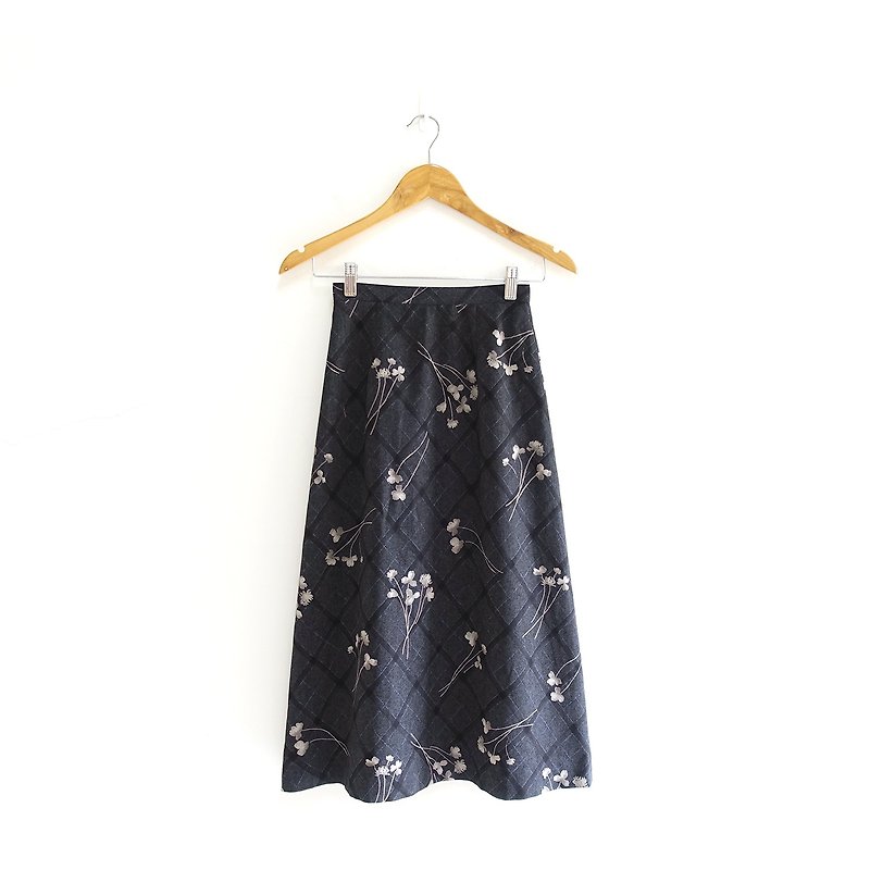 │Slowly│小束花-古着裙│vintage. Retro. Literature. Made in Japan - Skirts - Polyester Multicolor