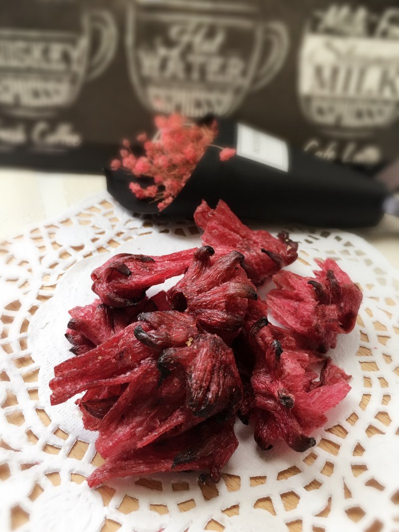 【當好蔬果遇見好神保庇】洛神花脆片80g昇級版 - 水果乾 - 新鮮食材 