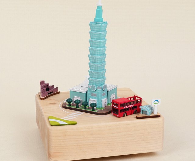 台北101 台湾土産　ガラス　インテリア　置き物 Amazon.co.jp: 置物 台北101タワー 建物 台湾 建築モデル バー
