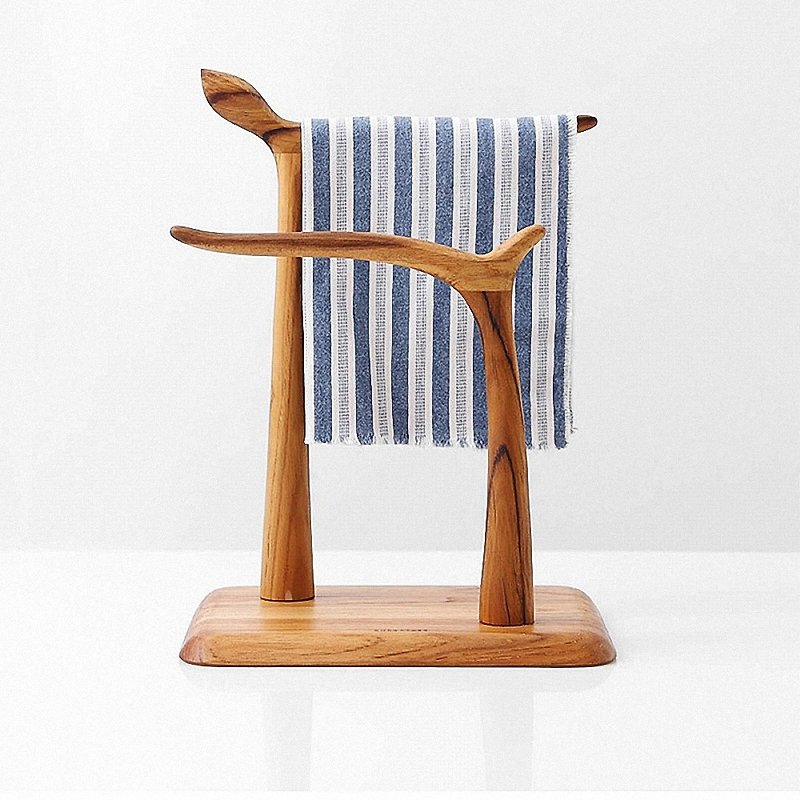 LIFE TOWEL COUNTER STAND - Cookware - Wood Brown