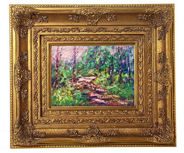 バラの油絵原画S8号正方形 絵画 mimoza 通販 13073482｜Creema