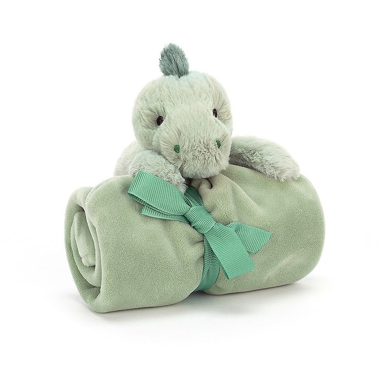 Jellycat Shooshu Dino Soother - Kids' Toys - Polyester Green