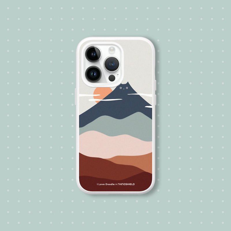 SolidSuit classic back cover mobile phone case∣ilovedoodle/cat mountain for iPhone - Phone Cases - Plastic Multicolor