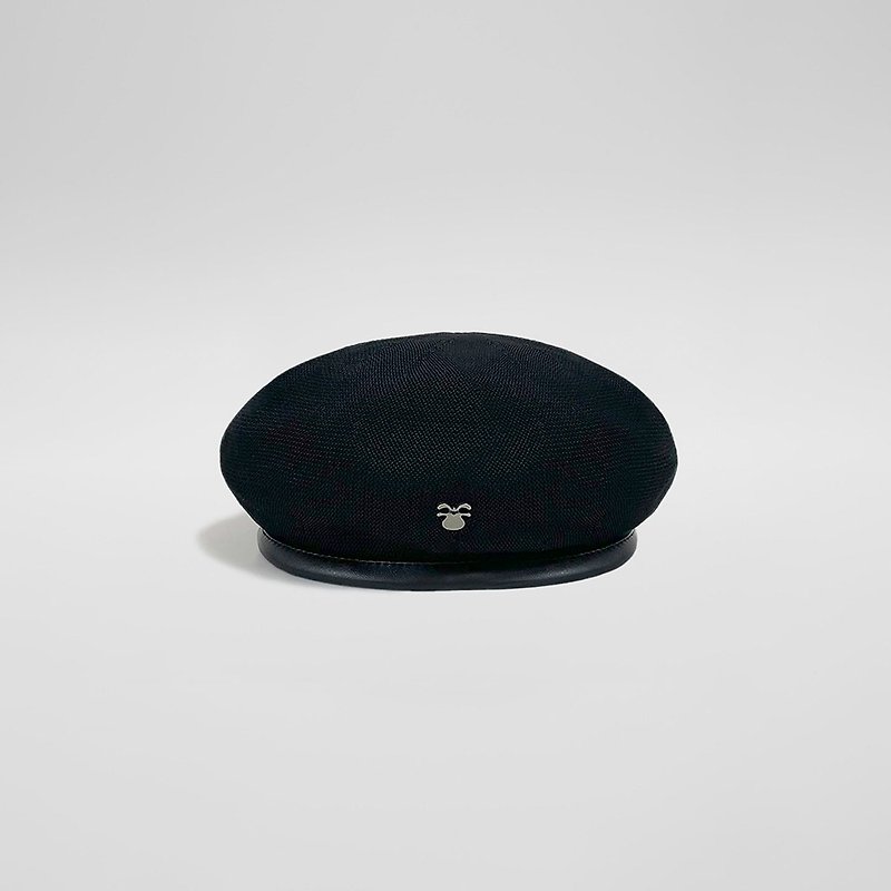 【ユニセックス】914フルメッシュレザートリムベレー帽