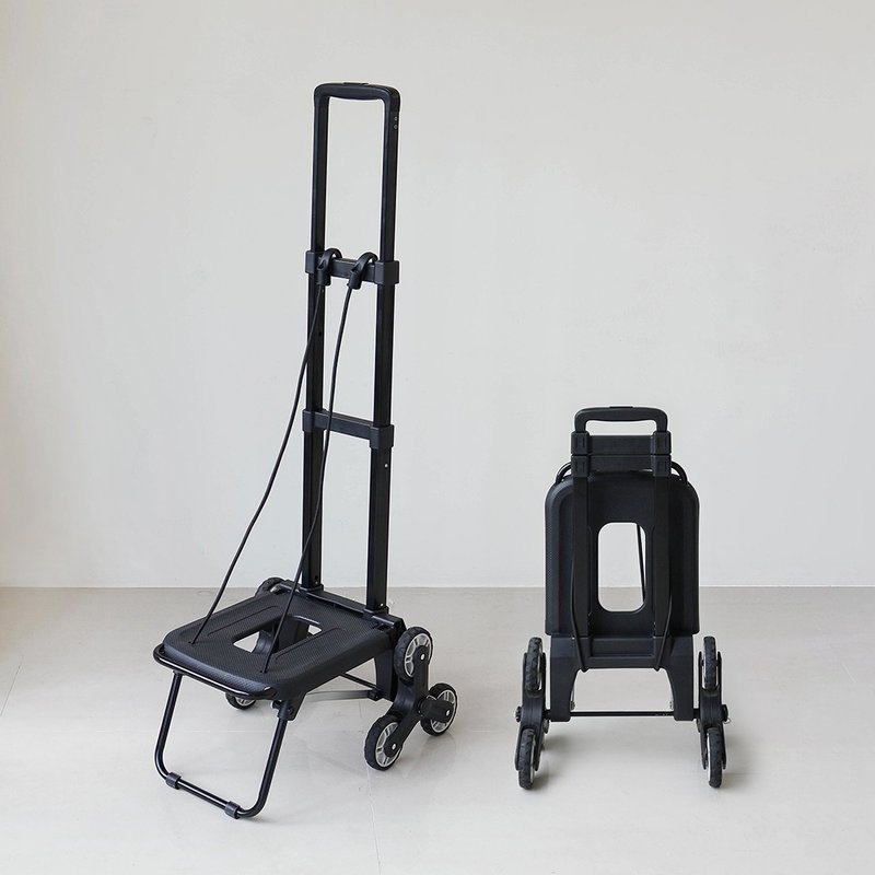 Ladder wheel folding trolley - Other - Other Metals Black