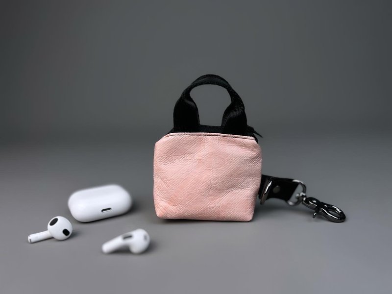 DuPont Paper Tyvek Loose Paper Bag Pendant - Coin Purses - Cotton & Hemp Pink