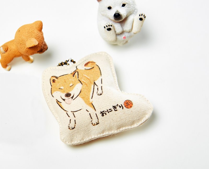 Shiba Inu Stuffed Soft Toy Doll KeyChain / Bag Charms [Limited] - อื่นๆ - ผ้าฝ้าย/ผ้าลินิน สีทอง