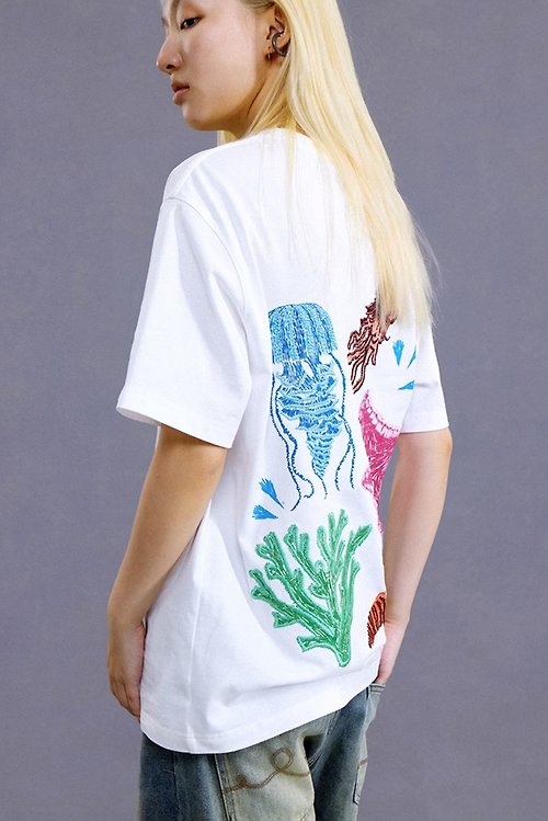 CONP: Citizen of No Place Sea Life T-shirt 海洋生物刺繡T恤