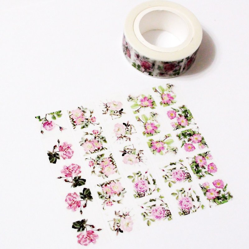 キリンの紙テープバラ花のレンガ - マスキングテープ - 紙 