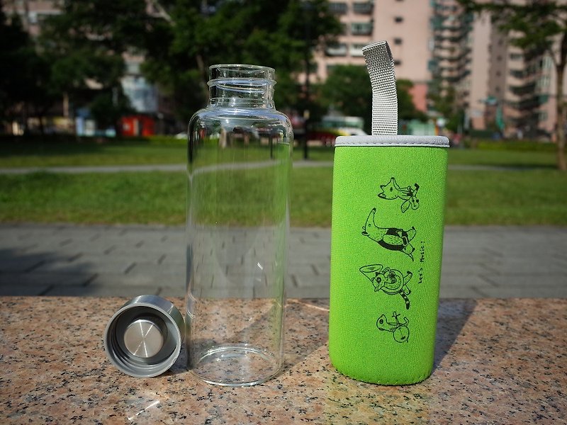 [2017 World Music Festival] limited glass portable water bottle - Pitchers - Other Materials 