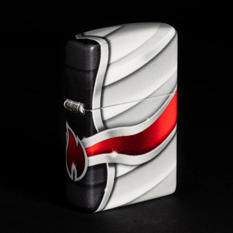 [ZIPPO official flagship store] Classic flame surround design windproof lighter 49357