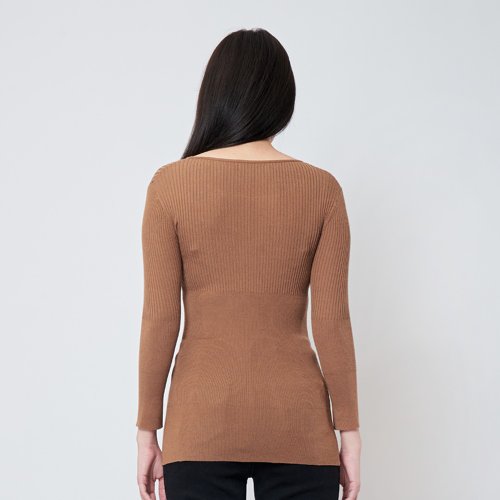 KeyWear breathing inner wear-silk wool round neck knitted top-3  colors-0DB05290 - Shop KeyWear Women's Sweaters - Pinkoi