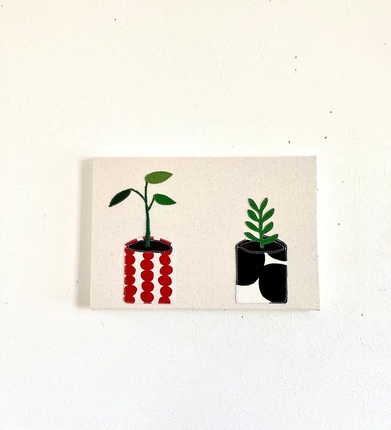 Plant series Fabric panel 100 yen plants - Posters - Cotton & Hemp 