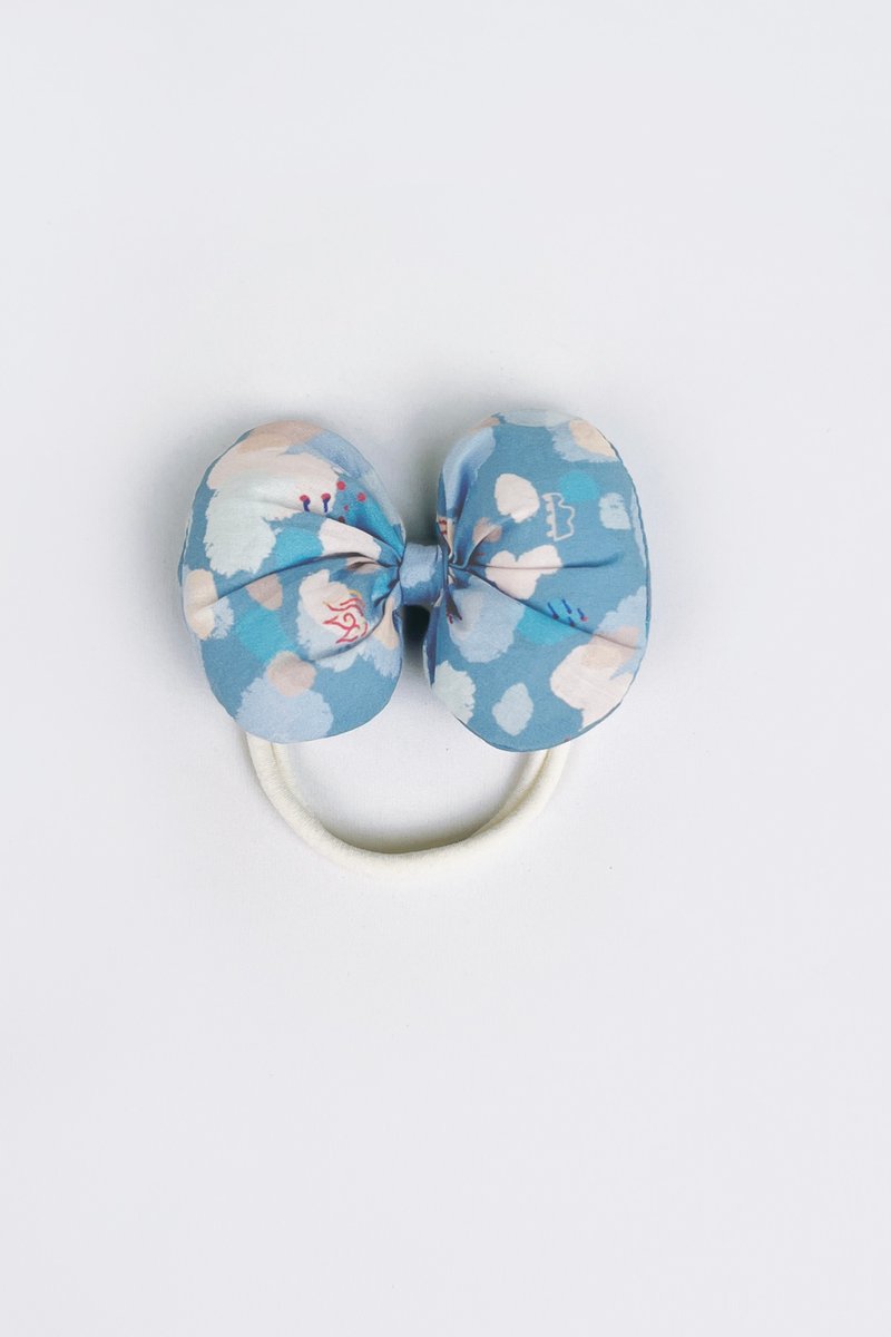 Three-dimensional bow baby headband-Sky City - Baby Hats & Headbands - Cotton & Hemp 