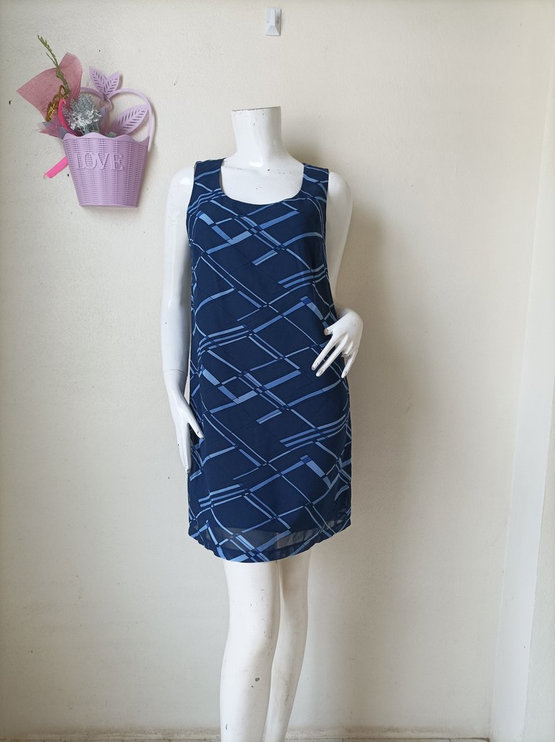 1990s United Colors of Benetton Mini Dress Size M - 洋裝/連身裙 - 聚酯纖維 