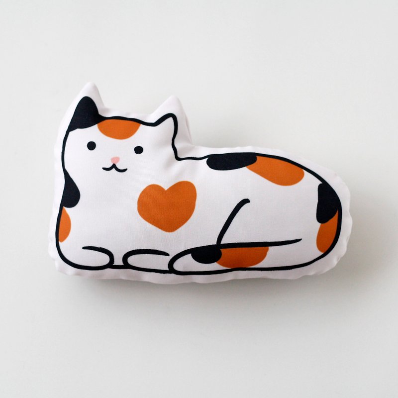 三花 貓草包 貓抱枕 附補充包 兩用 - 枕頭/抱枕 - 聚酯纖維 多色